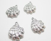 4 Sea Shell Charms 4323