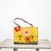 1960s Lunch Box / Vintage Flower Tote