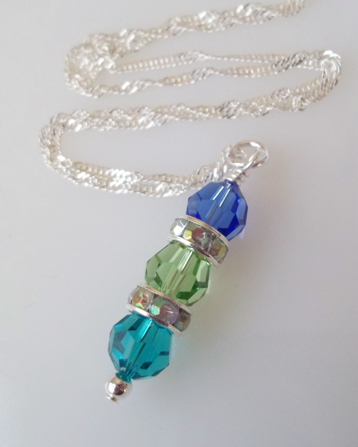 Buy grandmother birthstone jewelry - Custom Birthstone Necklace,Mother's Grandmother's Birthstone Pendant Sterling Silver Necklace,Personalized Birthstone Jewelry