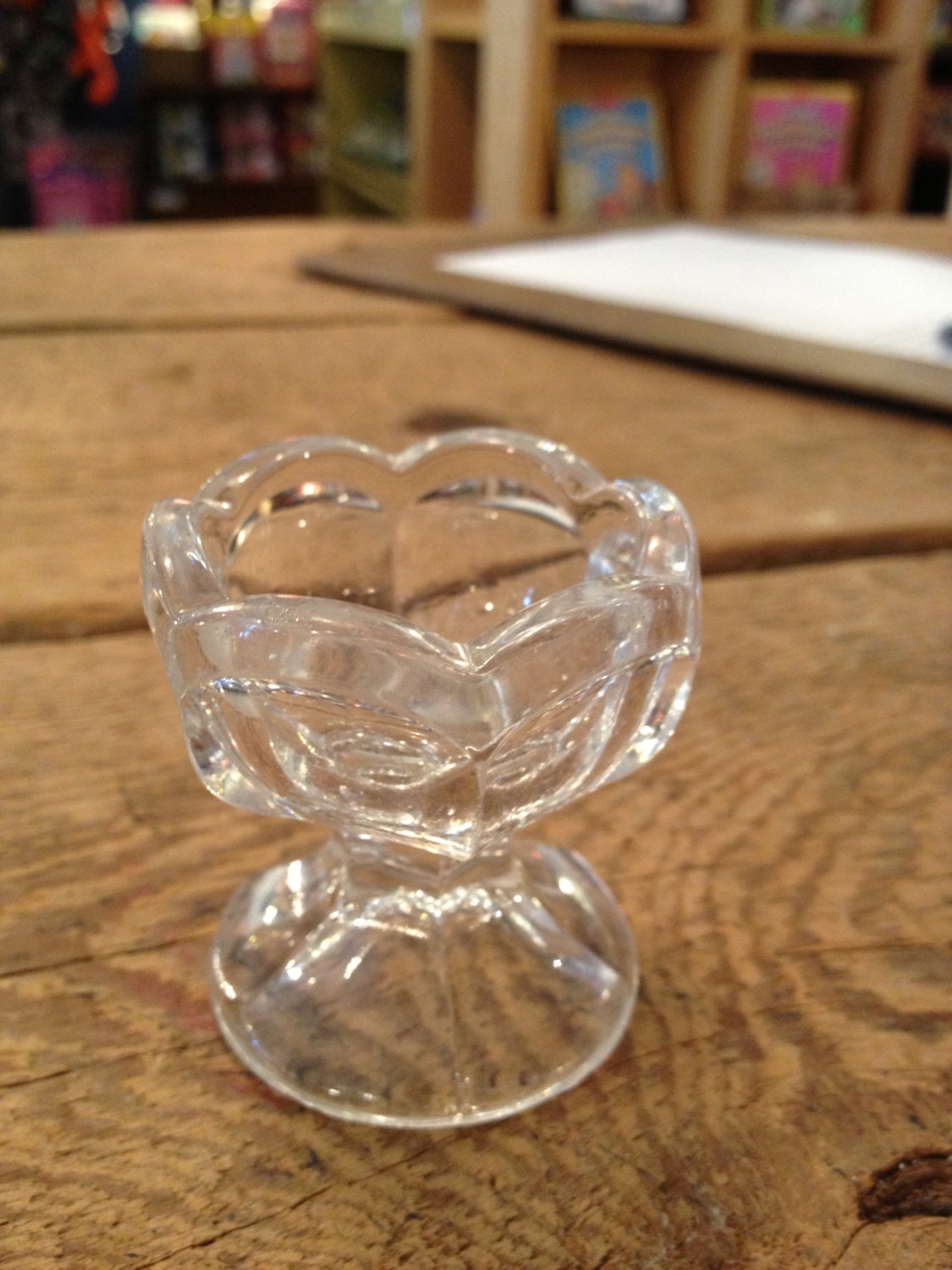 Mini Glass Pinch Spice Bowl