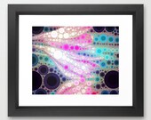 24"x30" Abstract Flower Artwork Print