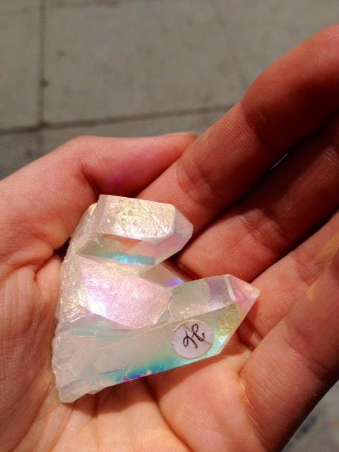 Rainbow Aura (Angel) Quartz