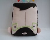 Weirdy Beardy  Man Cushion Plush