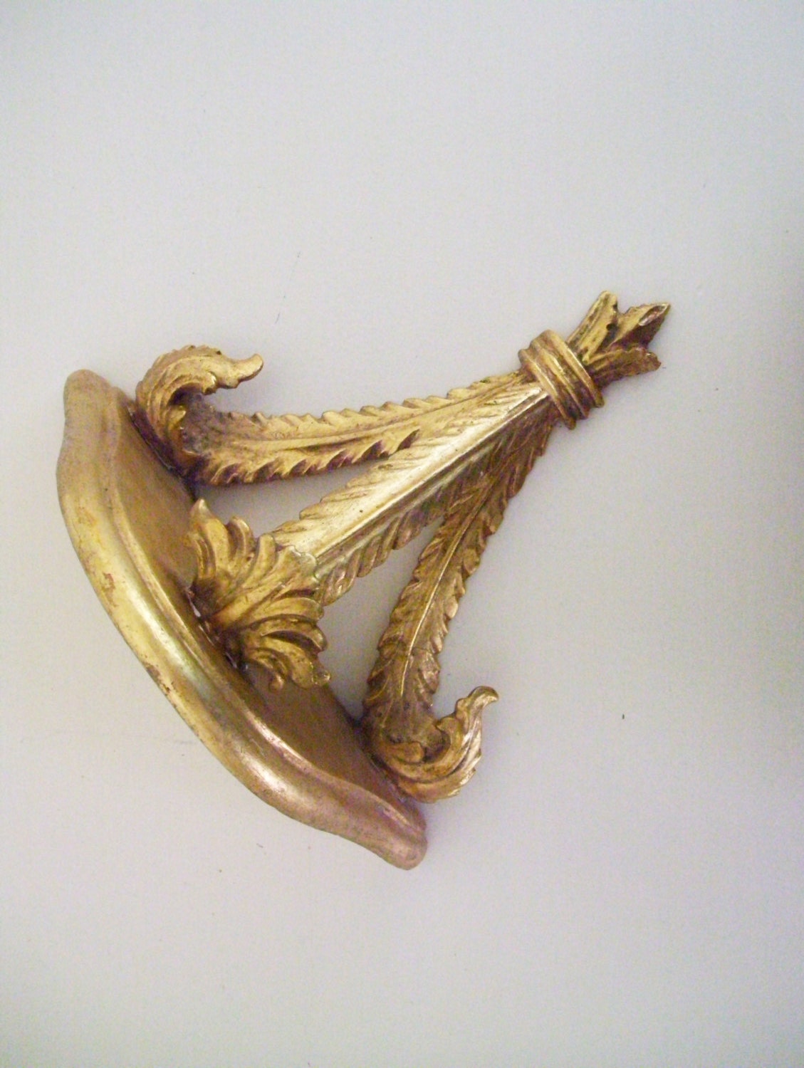 Vintage Wall Sconce Carved Design