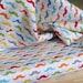 Geekly Mustache In White Fabric by Riley Blake Designs- 1 yard