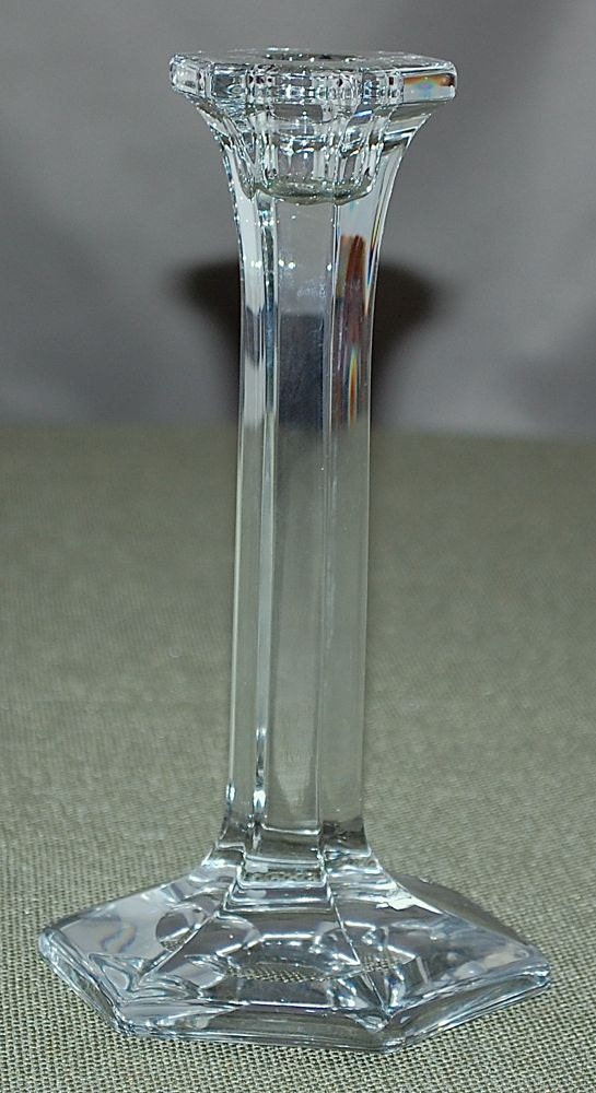Vintage "HEISEY" pair Classic crystal candlesticks ca. 1906-1931 Price Lowered