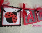 Ladybug Name Banner