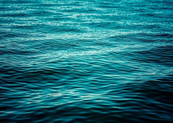 Teal Home Decor, Beach Decor, Turquoise Water, Waves, Abstract, Minimalist Art, Beach Pictures, Ocean Art, Ocean Pictures.