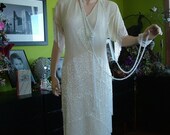 1920s Flapper Fringed wedding dress Great Gatsby  Boardwalk Empire Reception alternative dress