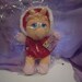 1987 Vintage Miss Piggy Baby Plush Doll still in the Bag