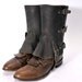 Vintage Steampunk Leather Spats