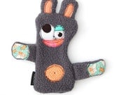 Large Durable Stuffing Free Dog Toy with Secret Heart Fortune & Squeaker - Babs by Fugly Friends