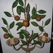 Mid Century Modern Fruit Candelabra Wall Art Shabby Chic