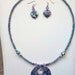 Purple passion necklace set