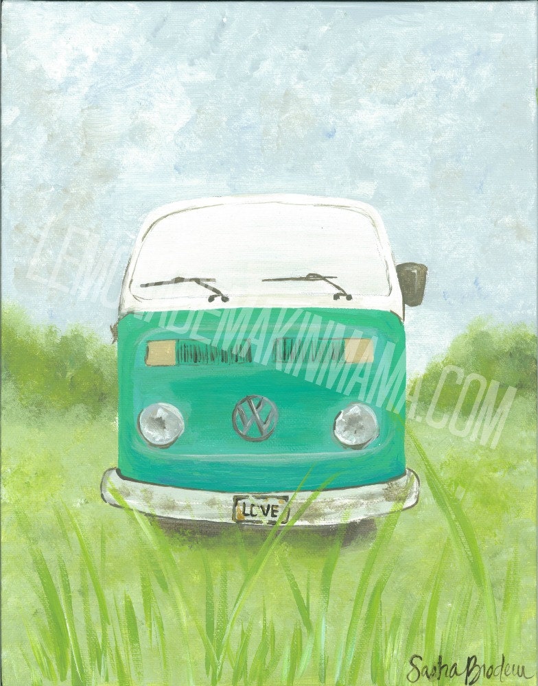VW Bus print