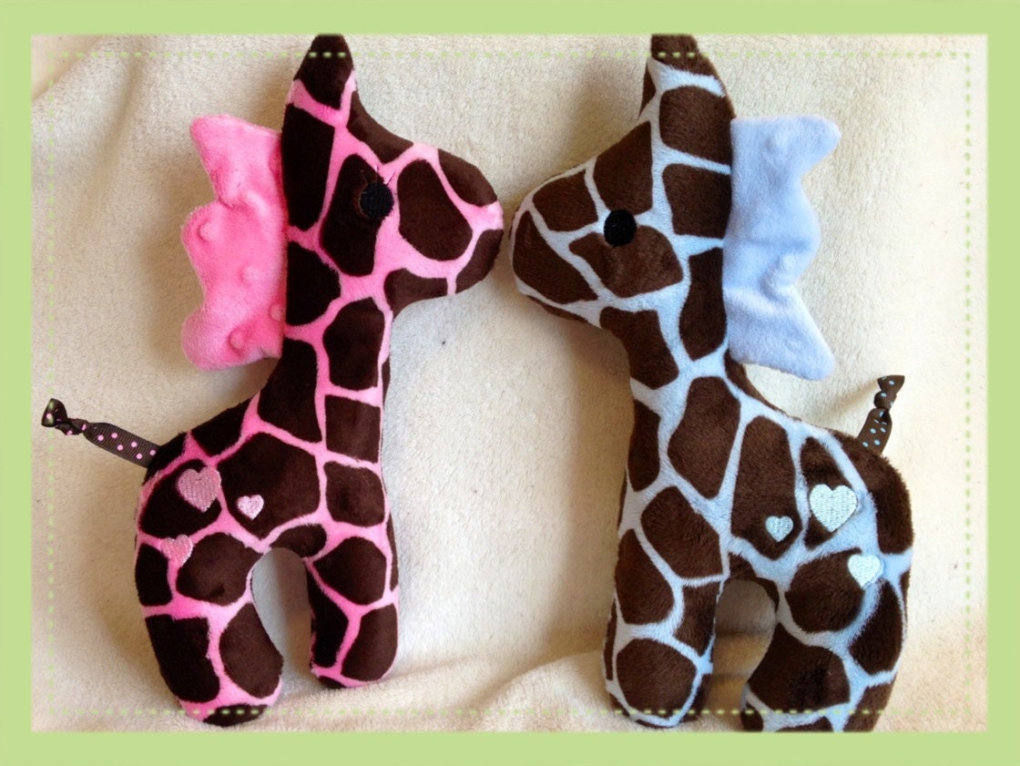 MADE TO ORDER - Super Soft Minky Giraffe