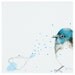 Bird illustration, nursery wall art, whimsical animal art, bird acrylic painting, blue bird Print, children room decor by inameliart