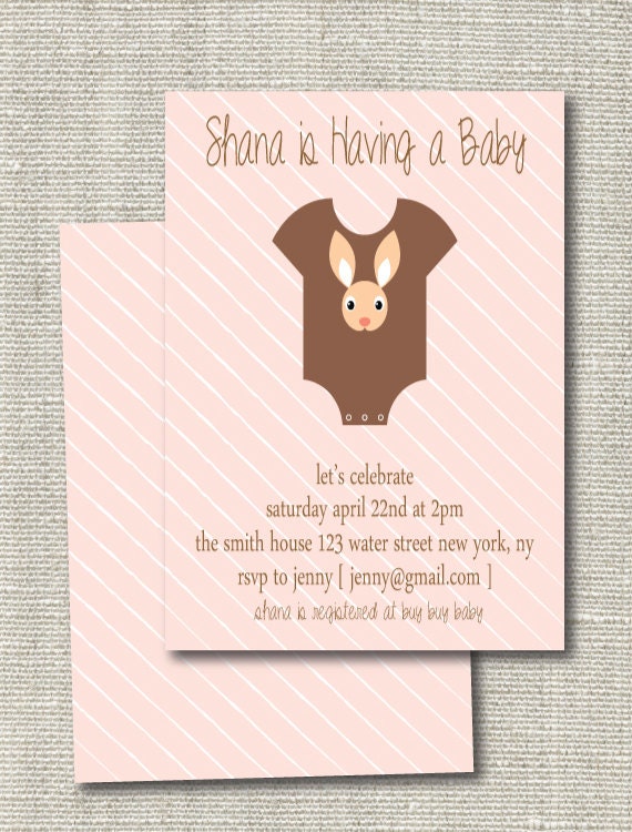 Printable Baby Shower Invite