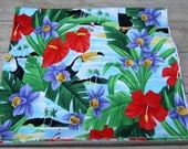 Alexander Henry Collection Cotton Fabric - Toucan Tropical Hawaiian - 2 Yards