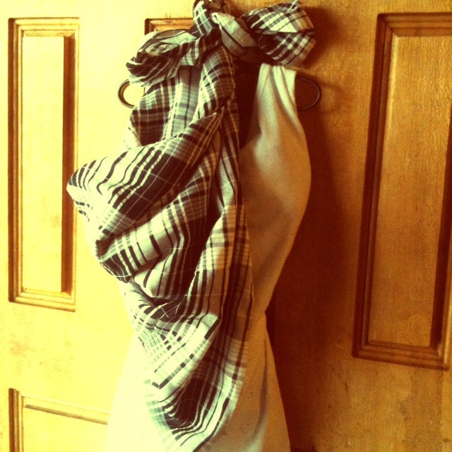 Scarf, Unisex, Square, Black, Grey, White, Plaid, Large, Cotton, Lightweight, Casual, Neckwear, Headwrap,Stripe- A Tad Plaid