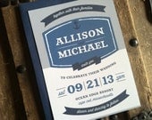 Nautical Wedding Invitation