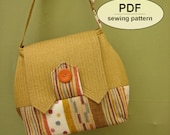 Sewing pattern to make the Home Front Bag - PDF pattern INSTANT DOWNLOAD