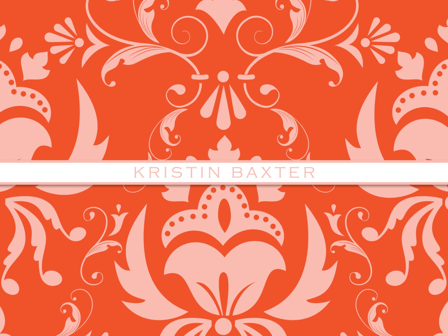 iPhone / iPad - Personalized iPad or iPhone Wallpaper - Damask