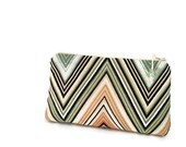 Coin Purse Wedding Clutch Chevron Missoni Fabric Camera Case Mother of the Bride Gift, Mother of the Groom Gift
