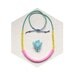 HALF OFF The Calypso Necklace - African trade beads and Czech glass in a modern palette
