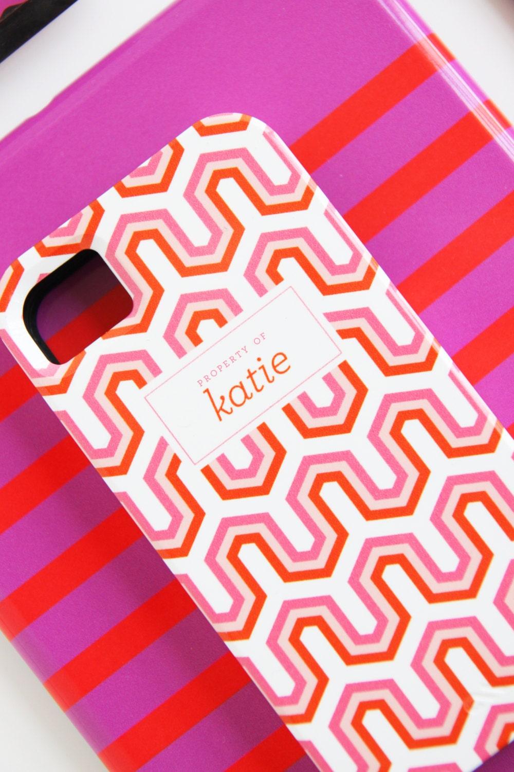 Monogrammed Personalized iPhone Case - Palm Springs Collection