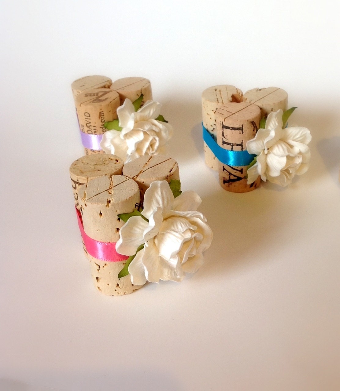 Wine Cork Place Card Holder, Table Number Holders, Weddings Table Settings, Table Number Holders, Set of 10