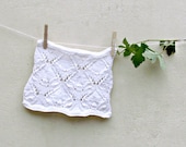Scarf cowl White -  Knitted scarves - pure white tube scarf - woman wedding accent