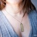 Moss Necklace With Wood 003