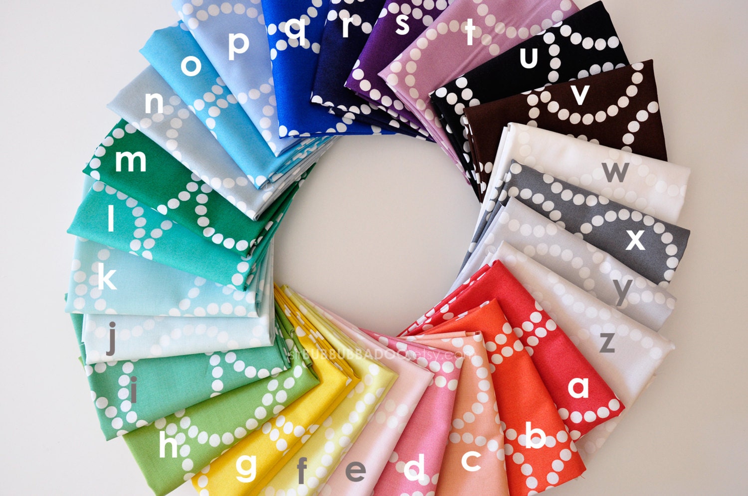 Baby Blanket, Design Your Own Pearl Bracelet Baby Blanket and White Bubble Dot Minky