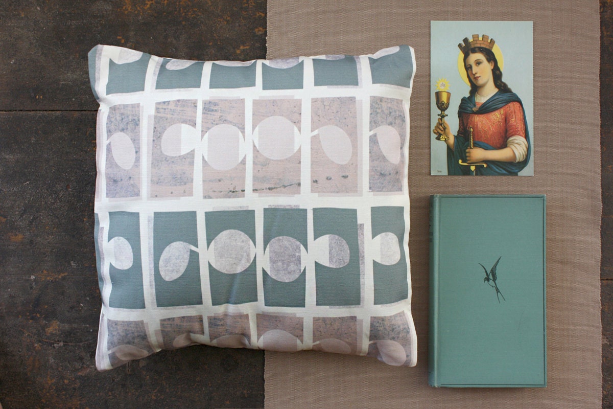 Cut Out Cushion Cover - Blush