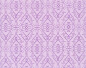1 Yard of Purple Wings Fabric, Morning Tides by Mark Cesarik for Free Spirit