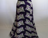 African Inspired Mermaid Maxi Skirt