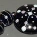 Handmade Deep Purple Lampwork Glass Beads SRA FHFteam Y3 GBUK UK Seller Cpteam