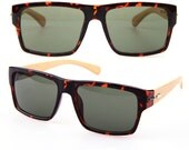 Bamboo Wood Sunglasses Handmade wood wooden wayfarer style sunglasses. Made with Eco-friendly Bamboo