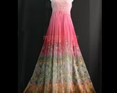 Pink Bridesmaid Dress Maxi Dress Women Plus Size Prom Long Bridesmaid Dress 1X 2X 3X 4X