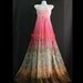 Pink Bridesmaid Dress Maxi Dress Women Plus Size Prom Long Bridesmaid Dress 1X 2X 3X 4X