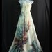 Maxi Dress Wedding Gown Ivory Bridesmaid Dress Prom Summer Sundress Floral Evening Dress