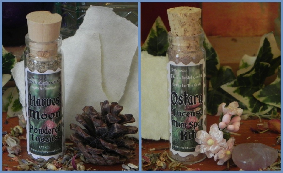 1/2 oz. Sabbat Powdered Incense - Imbolc, Ostara, Beltane, Litha, Lughnasadh, Mabon, Samhain
