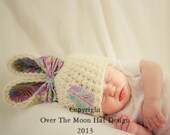 The cutest Easter Bunny around. With fabric patches and bow