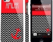 Personalized Nautical/Anchor Chevron Cell Phone Case iPhone/Samsung Options Available