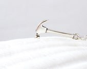 Silver Hammer Necklace - Cool Jewelry - DIY Necklace
