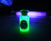 UV Biohazard Necklace - Black Light Jewelry