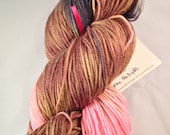 Sale, Hagrid, Inspired by HP, Handpainted Tough Love Sock Yarn