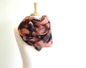 Cotton Summer Spring Scarf, shawl, wrap, head scarf( The Odessa Scarf)