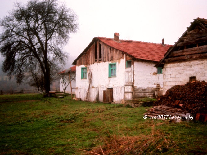 Cottage 8"x10" Fine Art Wall Decor Photograph For Modern Cafe Bar Pub Hotel Restaurant Nursey Home Office Fine Art Wall Decor